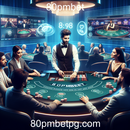A Experiência do Cassino ao Vivo na 80pmbet